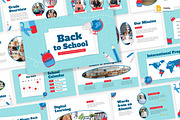 Back to School Google Slides, a Presentation Template by Loin Studio (Thumbnail 1 of 4)