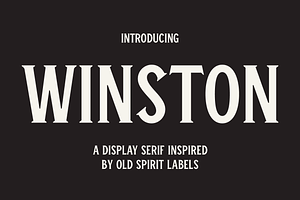 Winston Typeface