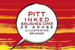 Pitt Inked Brushes DM3
