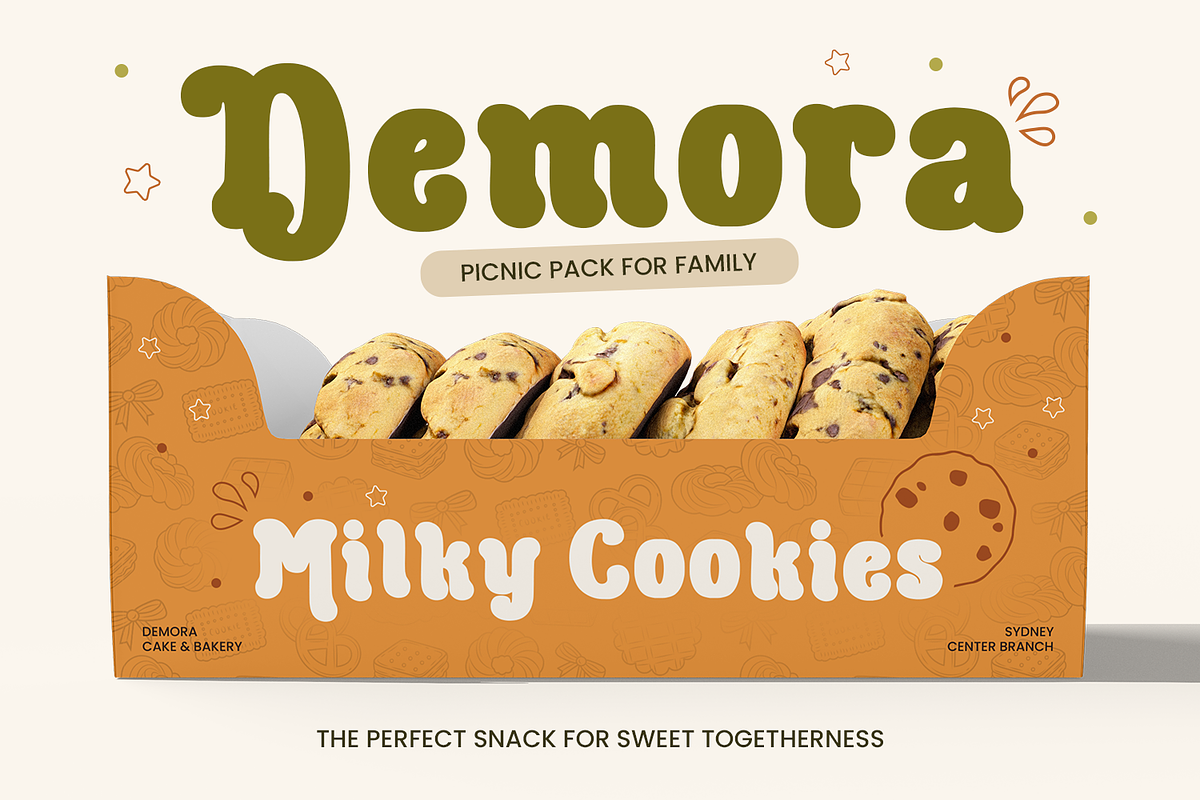 Milano Biscuit - Food Font, a Handwritten Font by Mozatype (Photo 5 of 8)