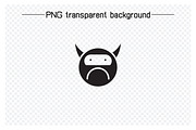 Bored and Moody Devil Emojis, a Solid Icon by Designfour (Thumbnail 3 of 7)