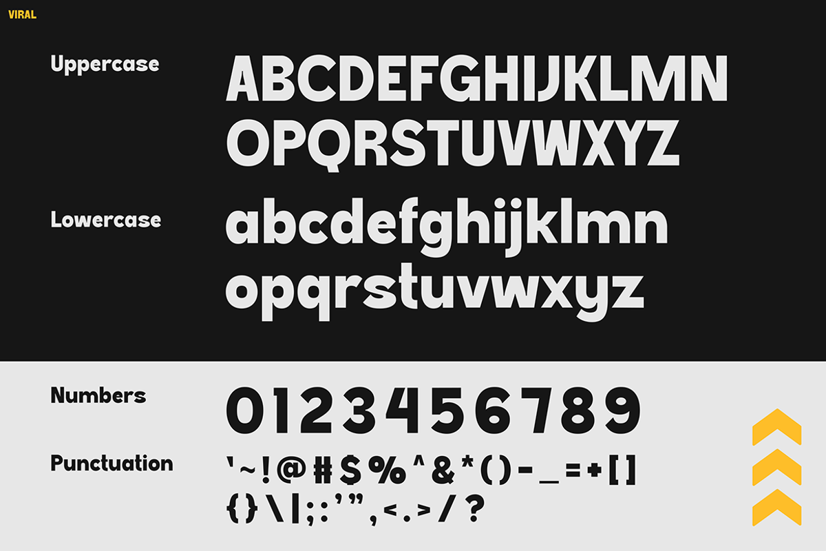 Viral, a Sans Serif Font by Pinisi ART (Photo 2 of 10)
