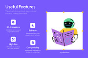 Animated Creativity Illustrations, a Decorative Illustration by Vectors Market (Thumbnail 2 of 5)