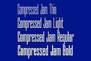 Compressed Jam, a Sans Serif Font by JAM Type (Thumbnail 11 of 12)