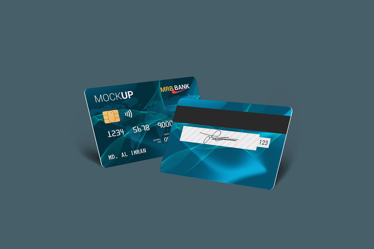 Debit Card Mockup, a Product Mockup by alimran24 (Photo 21 of 22)