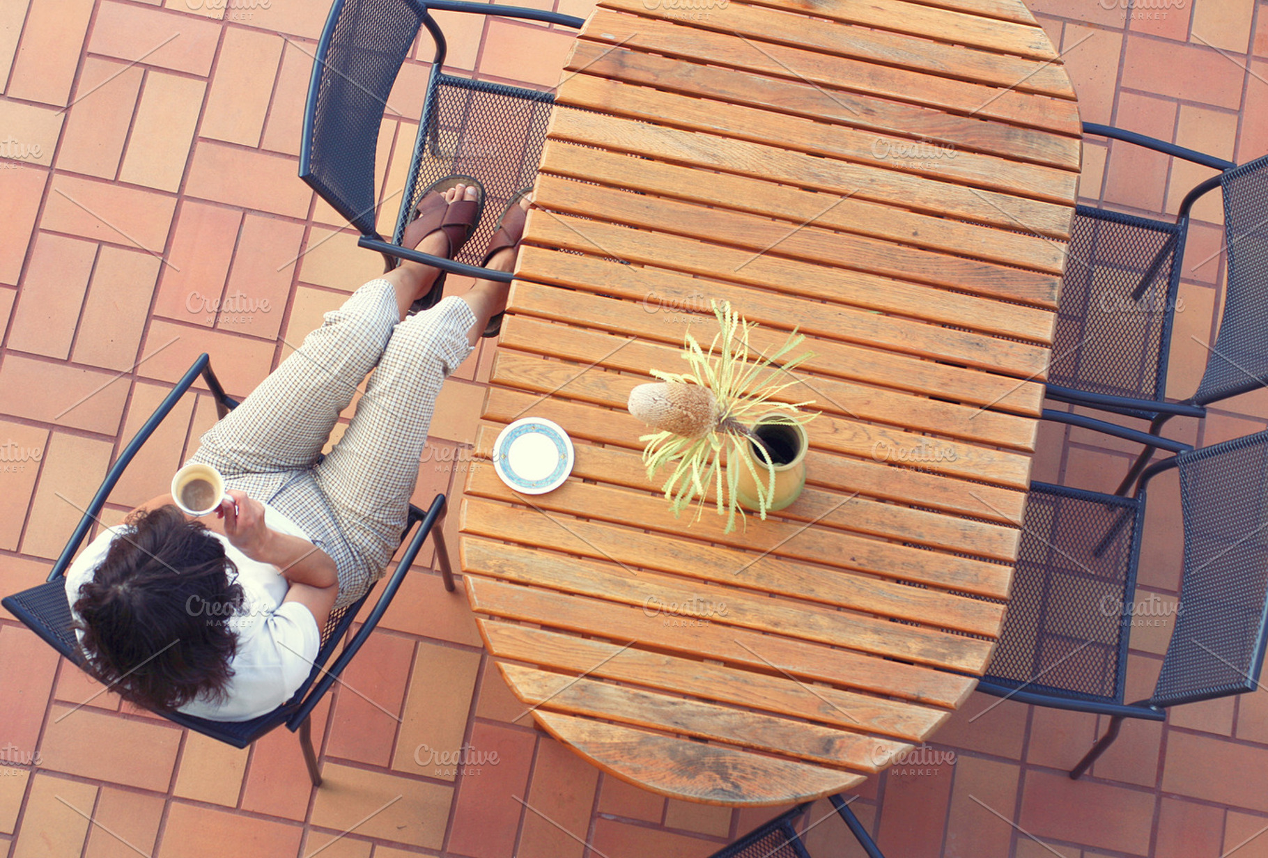 Woman drinkin coffee, a Food & Drink Photo by BOOCYS