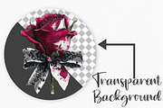 Valentine’s Rose Clipart Bundle, an Illustration by Canvas Craft (Thumbnail 2 of 6)