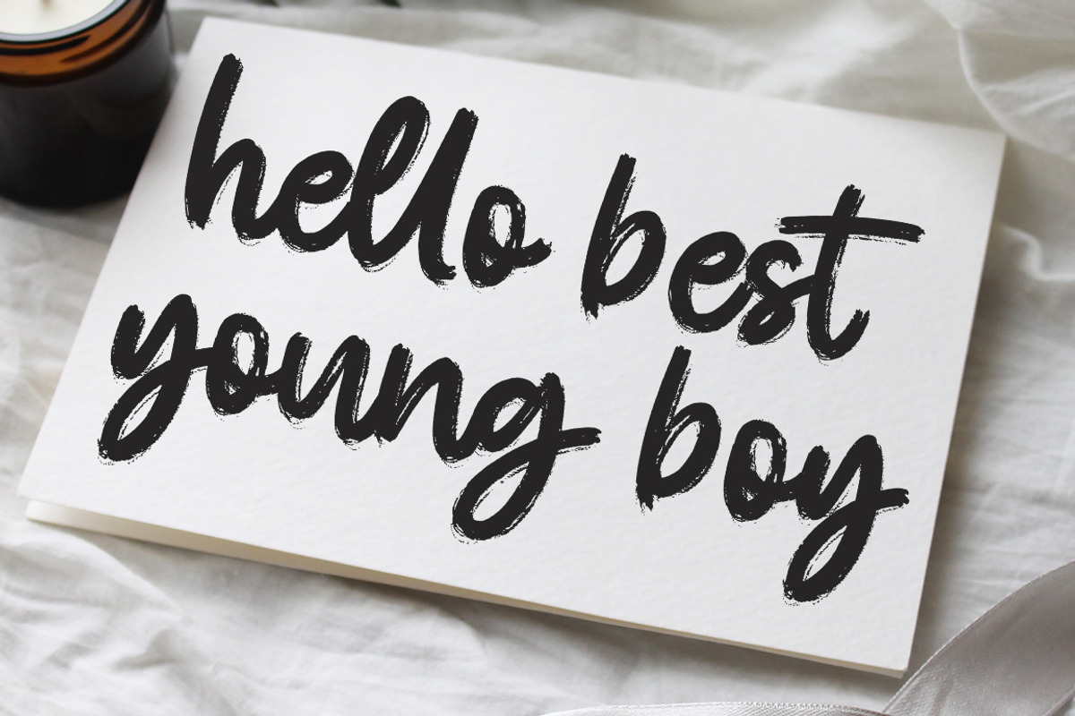 Rosttaly Script, a Script Font by Rastype (Photo 11 of 11)