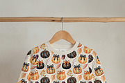 Autumn Seamless Pattern with Pumpkin, a Pattern Graphic by Kreeya Art Shop (Thumbnail 2 of 11)