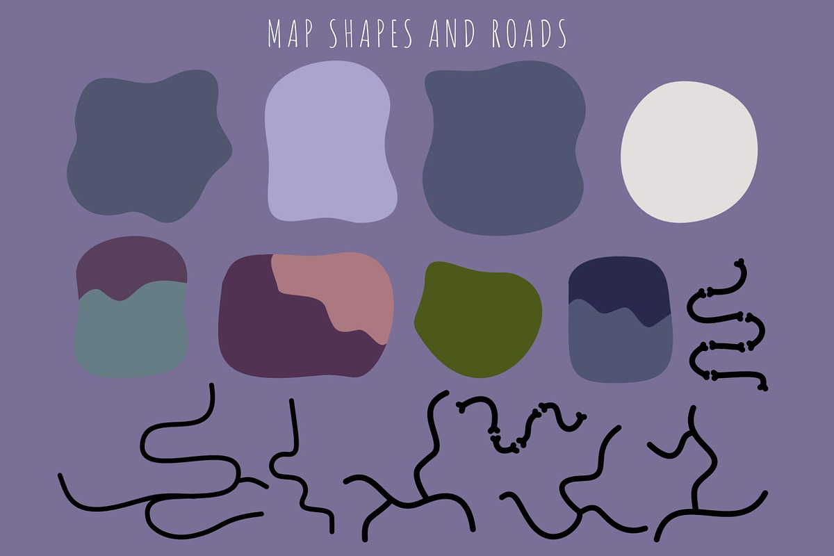 Spooky Christmas Map Creator, a Decorative Illustration by CpSnowy (Photo 6 of 11)