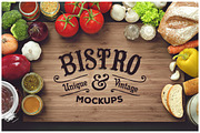5 Bistro Mockups Pack, a Mockup by Victor Barac (Thumbnail 3 of 5)