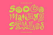 Motion Sickness Handwritten Font, a Handwritten Font by Tom Gordon Design (Thumbnail 2 of 6)