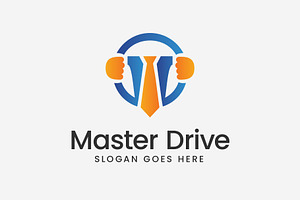 Master Drive - Driving Logo