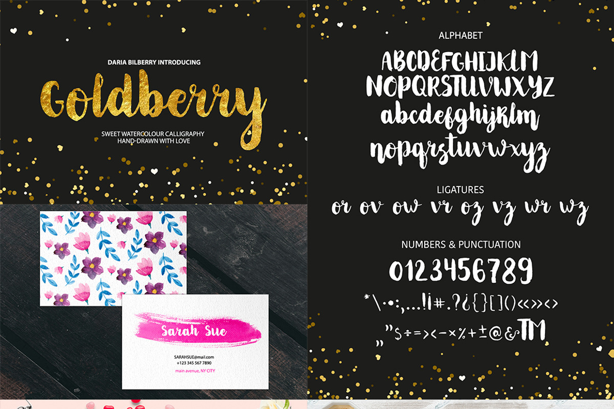 Handwritten Font Bundle super sale!, a Handwritten Font by BilberryCreates (Photo 6 of 22)