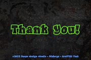Midbrys - Graffiti Font, a Font by Snape Design Studio (Thumbnail 5 of 5)