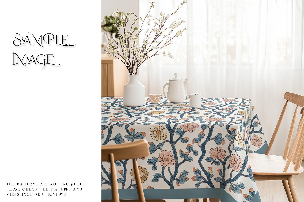 Tablecloths Mockups via Smart Object, a Product Mockup by mock-ups (Photo 17 of 18)