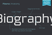 Plasma - EXTENDED, a Sans Serif Font by Corradine Fonts (Thumbnail 2 of 6)