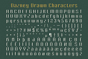 Dazney Drawn, a Sans Serif Font by Craft Supply Co. (Thumbnail 8 of 8)