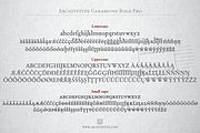 Archive Garamond Pro Family of 4, a Font by Archive Type Fonts (Thumbnail 11 of 14)