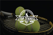 TENNIS- LABELS & LOGOS VOL1, a Branding & Logo Template by shazi (Thumbnail 5 of 14)