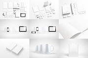 Branding elements mock-ups, a Cups & Container Mockup by ItemBridge (Thumbnail 5 of 5)