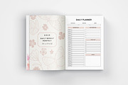 2025 Daily Weekly Monthly Planner, a Stationery Template by Designmela01 (Thumbnail 5 of 5)