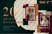 Christmas abstract shapes, a Texture Graphic by Helen Halik art (Thumbnail 6 of 7)