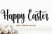Happy Easter, a Script Font by Mozatype (Thumbnail 1 of 9)