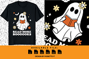 Ghost Read More Books Halloween, an Illustration by Vignette.IT (Thumbnail 1 of 3)
