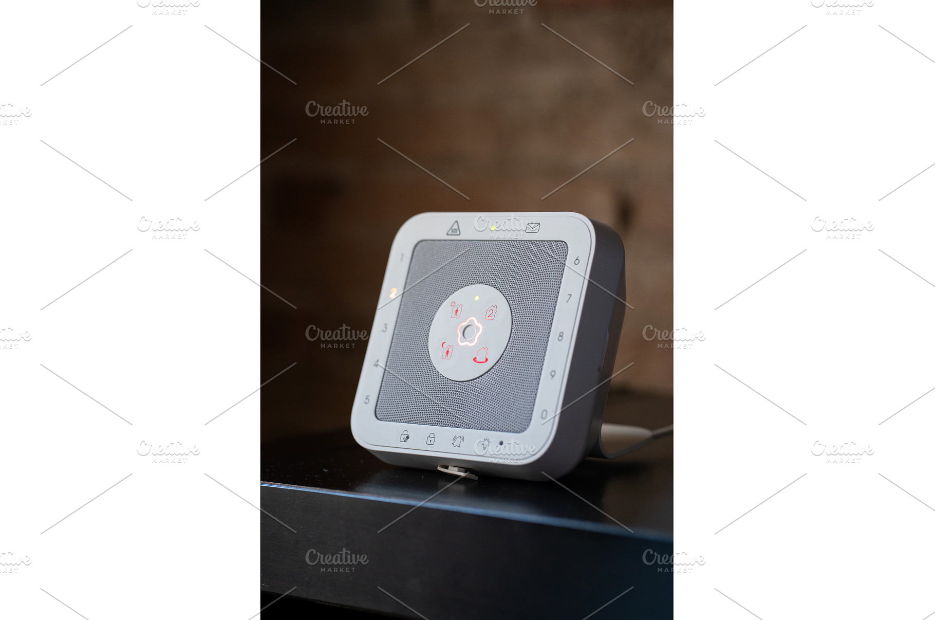 Smart home security system keypad, a Technology Photo by volodymyrshtun13795