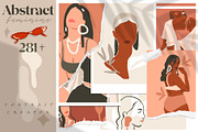 Abstract feminine portrait creator, a Person Illustration by Anastasy_helter (Thumbnail 1 of 10)