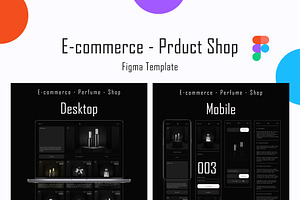 Website E-commerce Template Kit, an UI Kit Template by Website Template
