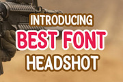 Headshot, a Handwritten Font by Fourteen Letter (Thumbnail 2 of 8)