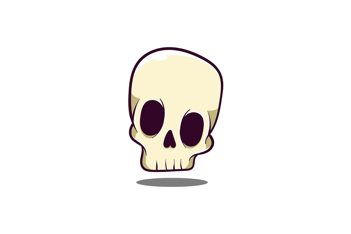 human skull vector template logo, a Branding & Logo Template by OmerStudio