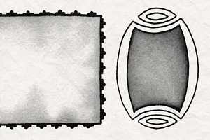 Hand Drawn Frames Brush Pack 1