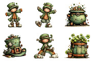 whimsical st patricks day, an Illustration by CreationArt (Thumbnail 5 of 5)