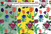 Maximalist Gouache Botanical Pattern, a Decorative Illustration by Chantelle T Illustrations (Thumbnail 8 of 9)