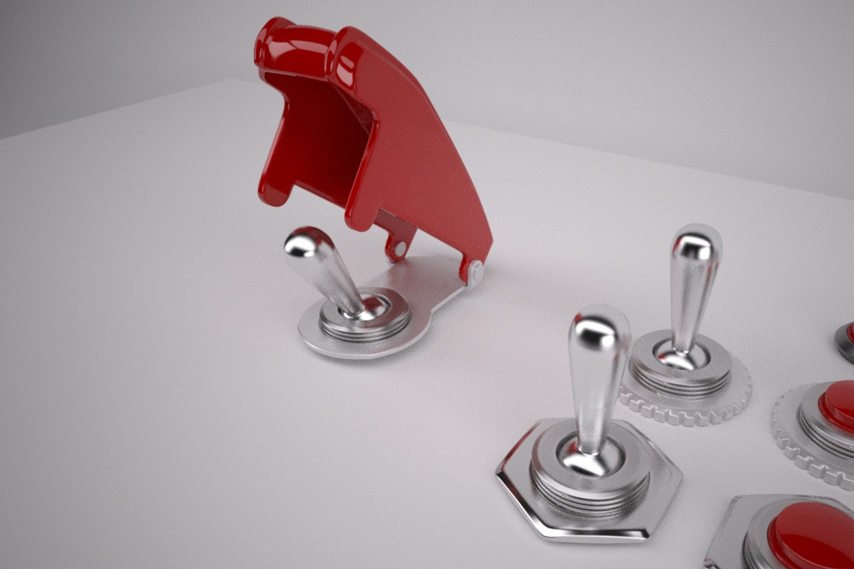 Switches & Buttons, a 3D by kjpargeterimages (Photo 5 of 7)