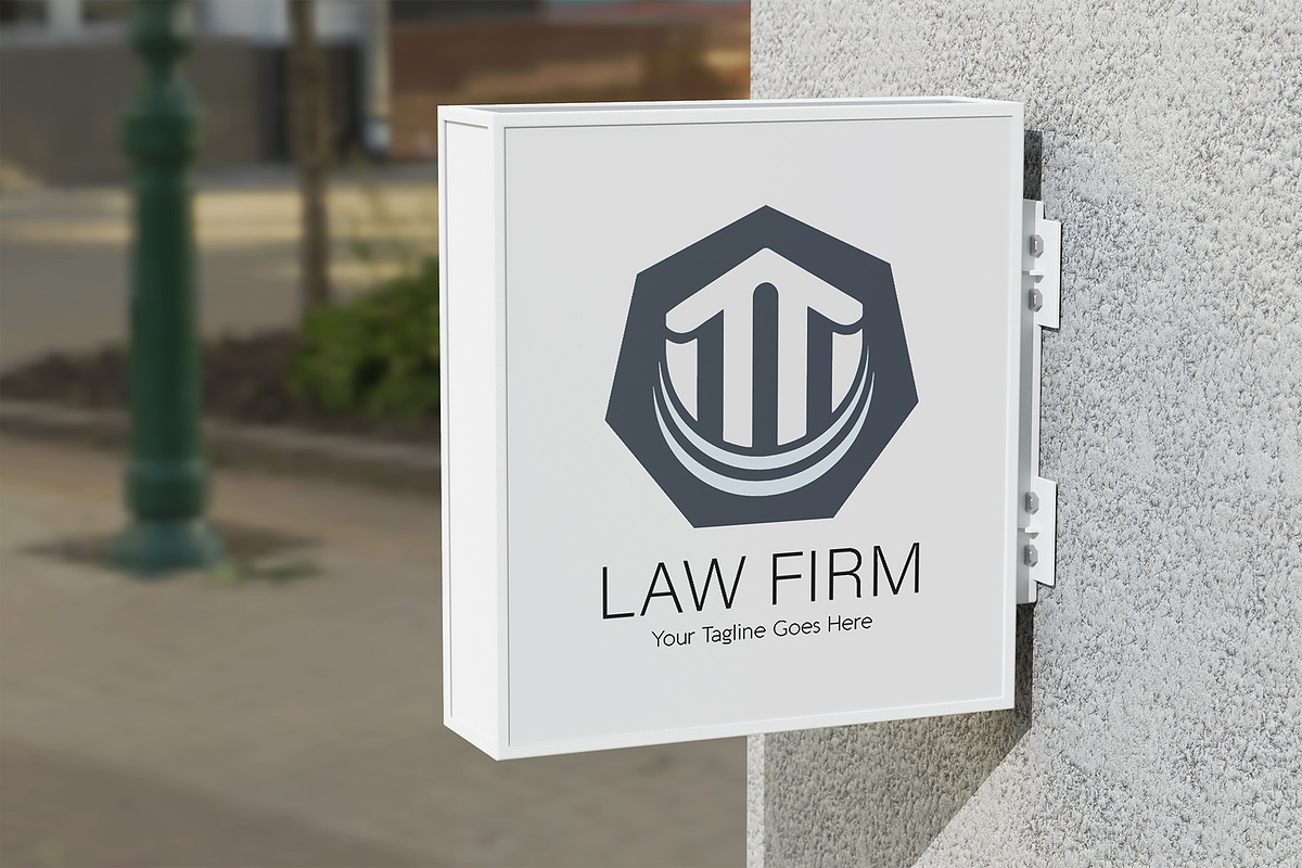 Custom Law Firm Logo Design, a Branding & Logo Template by YUDesignStore (Photo 3 of 7)