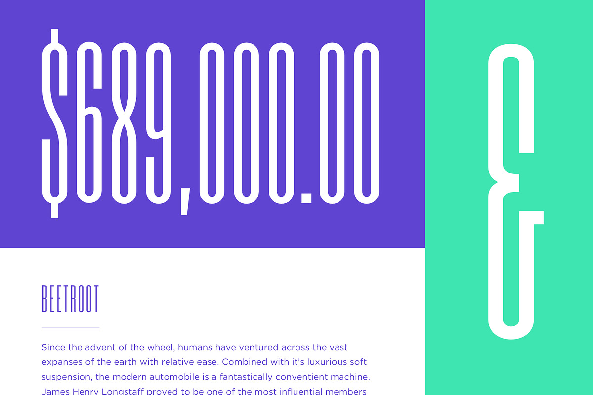 Raceband Ultra Condensed Typeface preview 7