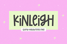 Kinleigh | Cute Quirky Font