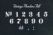 Vintage Number Pack, a Symbol Font by Woodcrest Design Co. (Thumbnail 2 of 5)