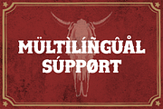 Western Hornet - Display Font, a Font by Pekotype (Thumbnail 10 of 14)