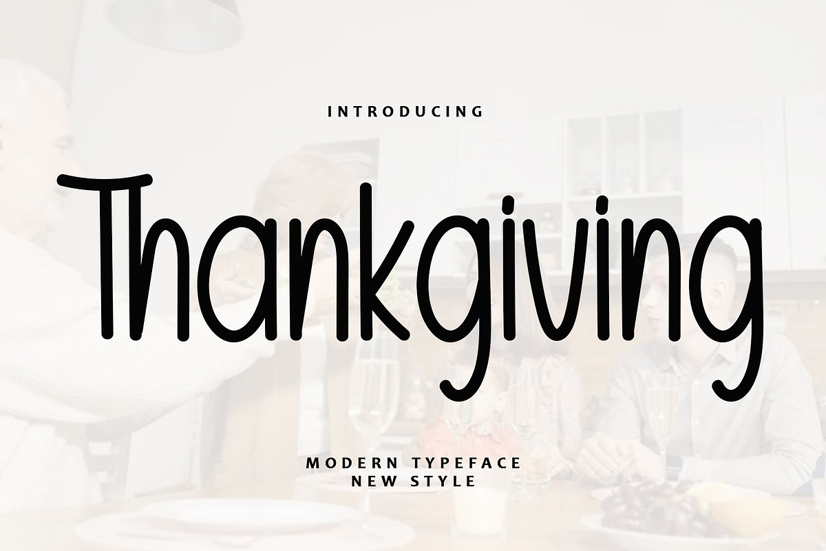 Thankgiving, a Handwritten Font by FreshTypeINK (Photo 1 of 6)