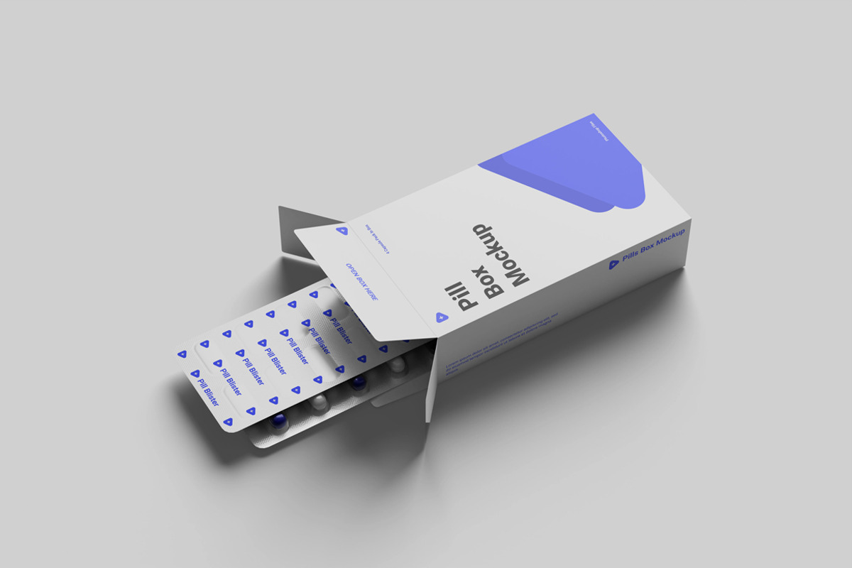 Pills Box Mockup, a Product Mockup by scribrostudio (Photo 7 of 15)