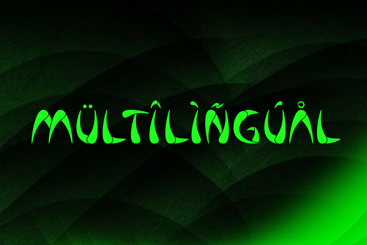 Alien UFO - Horror Space Scary Font, a Font by Gravitype (Photo 11 of 13)
