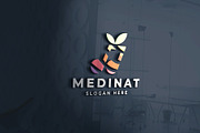 Media Nature Music Logo, a Branding & Logo Template by Design_Planet (Thumbnail 2 of 3)