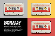 Soviet Cassette Tape Mockup, a Packaging Mockup by BULBFISH (Thumbnail 4 of 10)