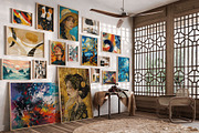 Eclectic Wall Art. Posters., a Background Graphic by Designwork (Thumbnail 2 of 9)