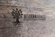 Modern Fitness, a Branding & Logo Template by luckydesigner (Thumbnail 1 of 3)